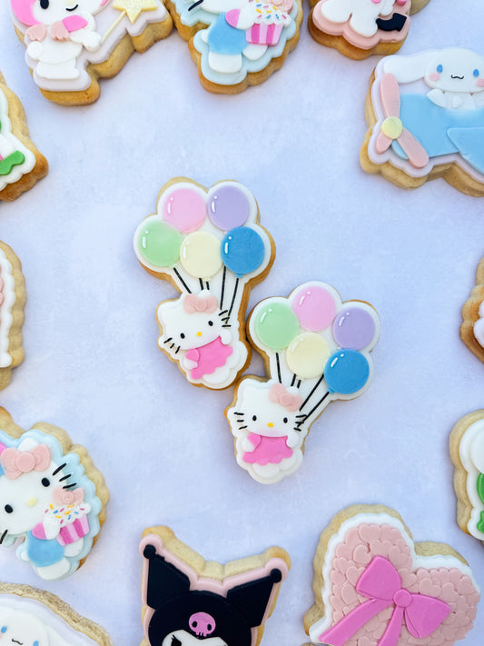 Hello kitty themed Debossers and cutters for fondant 