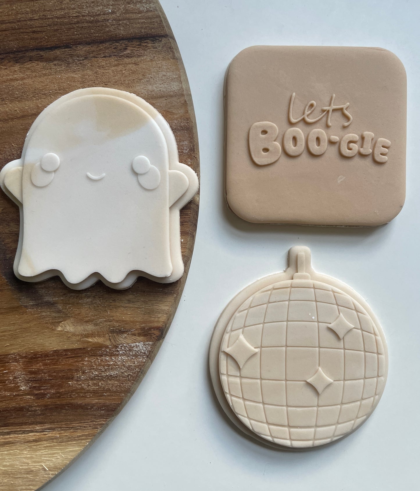 Cute Ghost | Debosser And Cutter Set.
