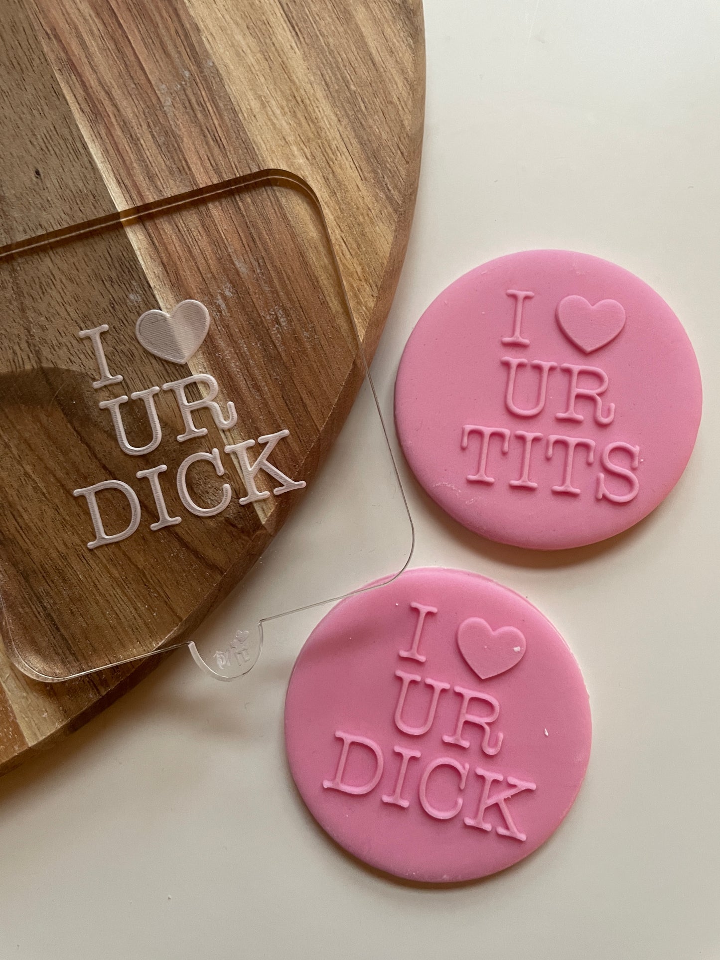 I Love UR Tits  | Embosser / Debosser