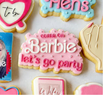 Barbie Let’s Go Party | Debosser And Cutter Set.