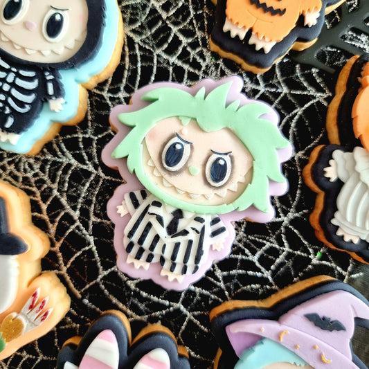 Halloween Beetle Juice Lab Plush Monster | Embosser / Debosser and Cutter Set