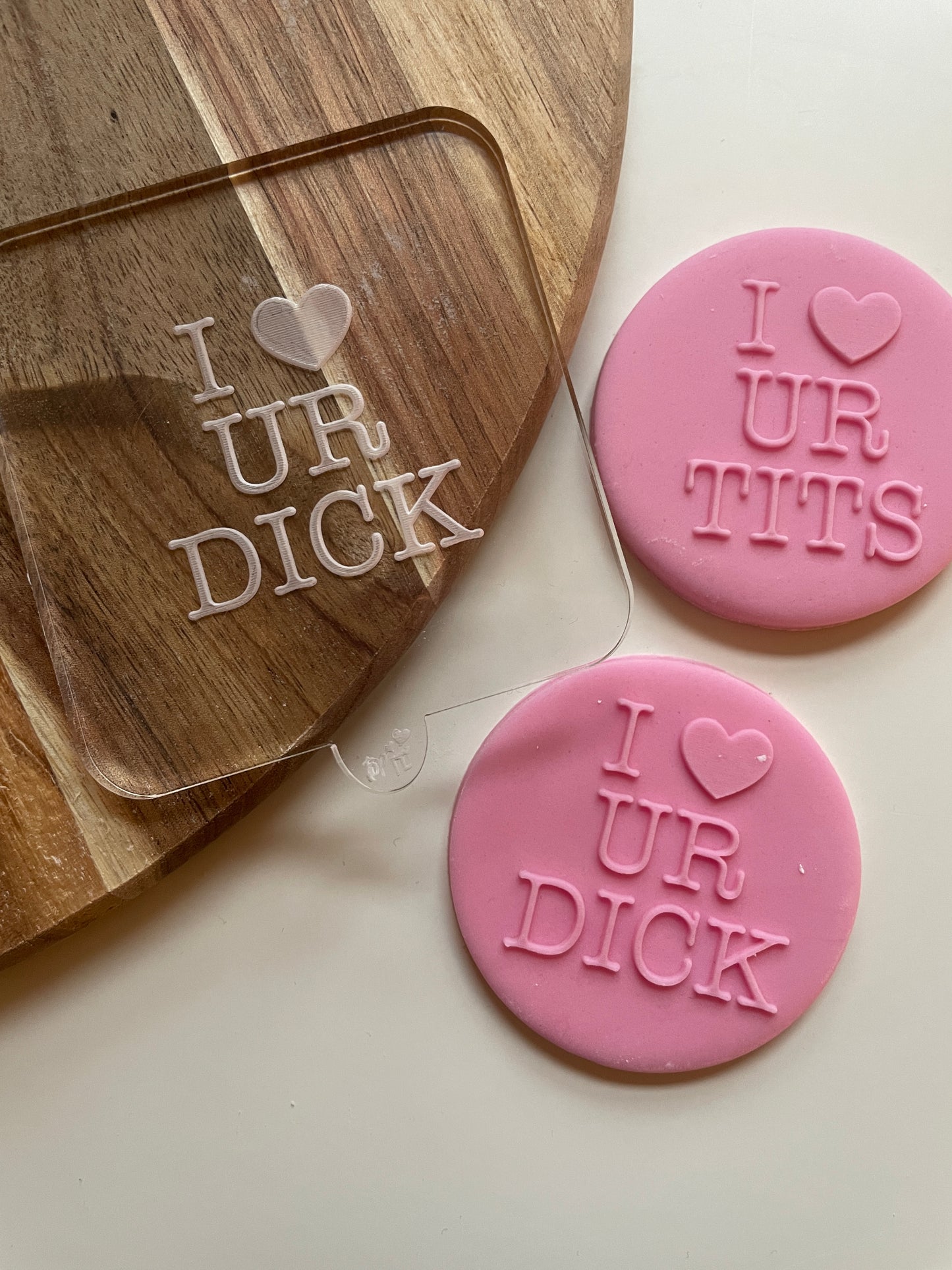 I Love UR Tits  | Embosser / Debosser