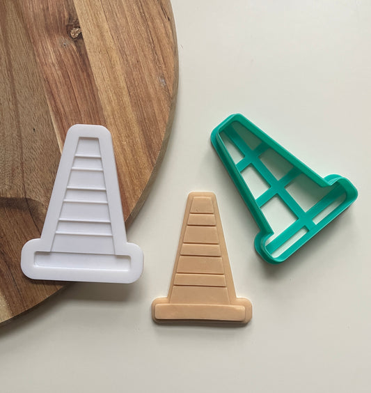 Traffic Cone | Debosser / Embosser And Cutter Set