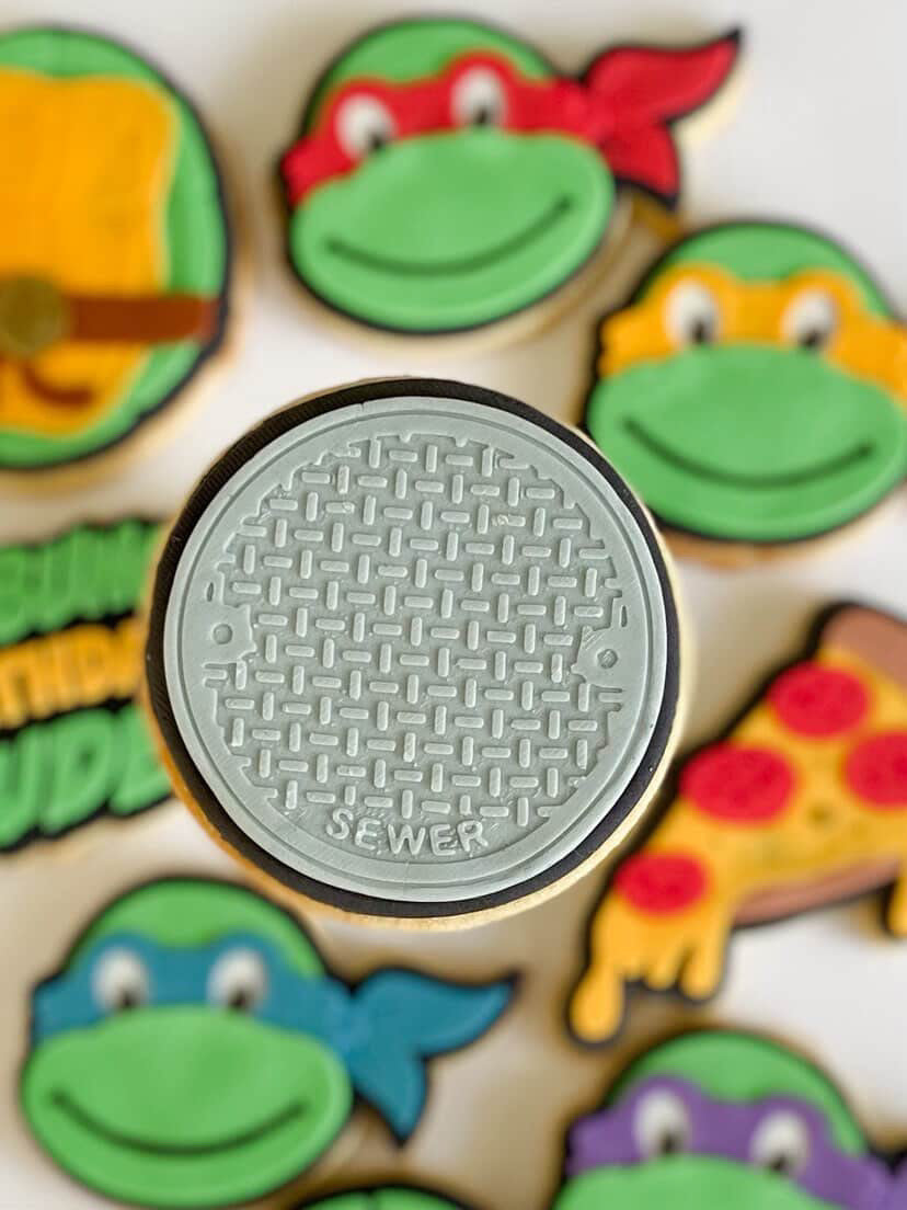 Ninja Turtle Head | Embosser / Debosser And Cutter Set