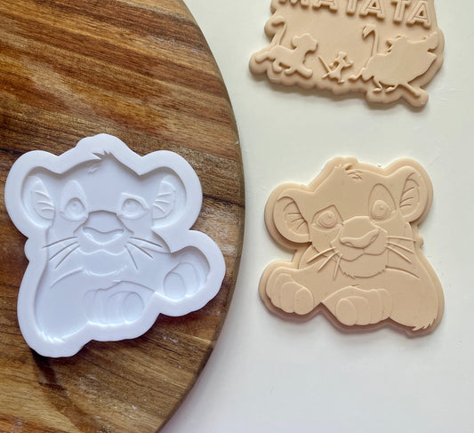 Cute Lion Cub | Embosser / Debosser And Cutter Set