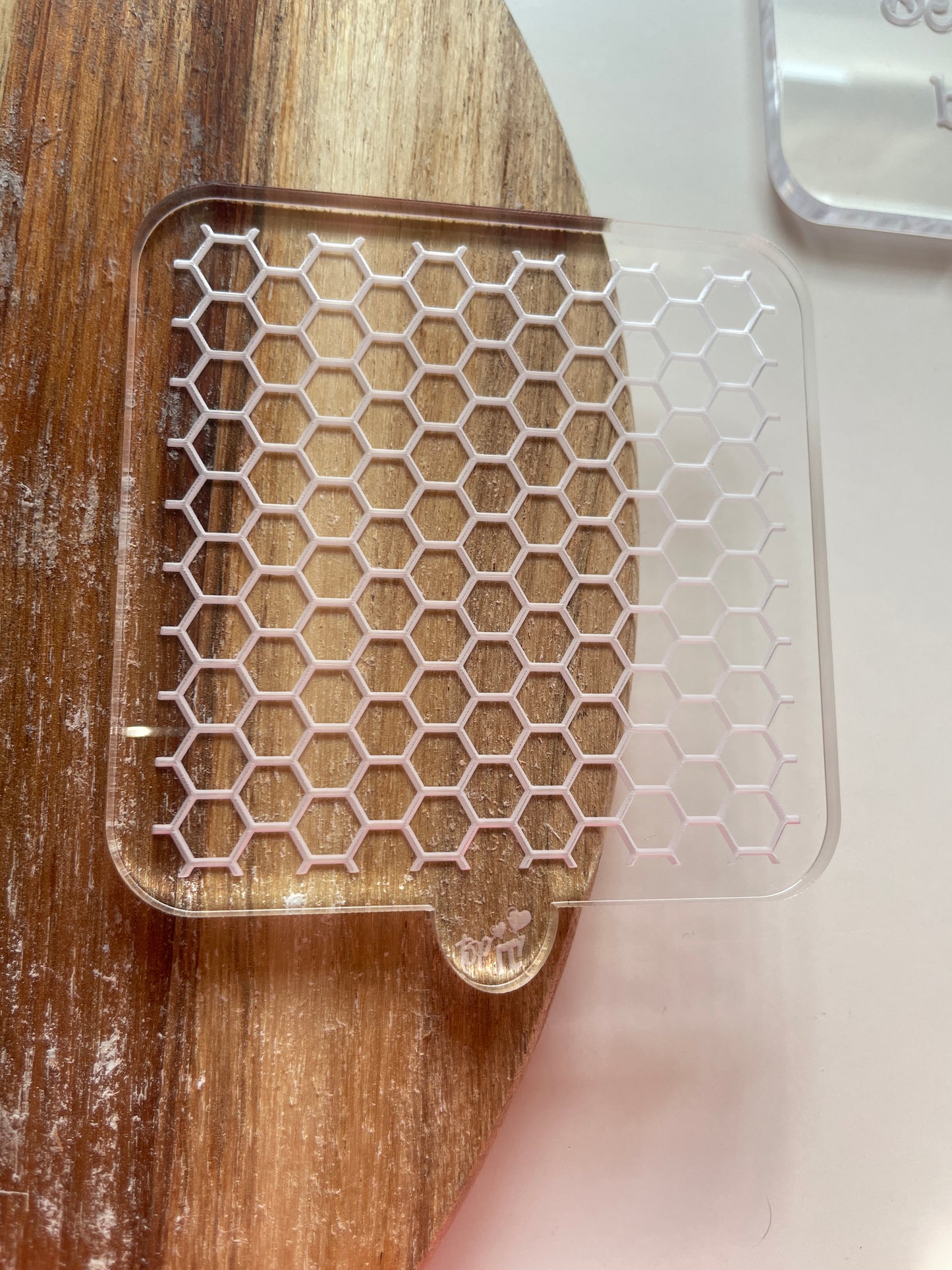 Bee Heart Trail | Acrylic Embosser / Debosser.