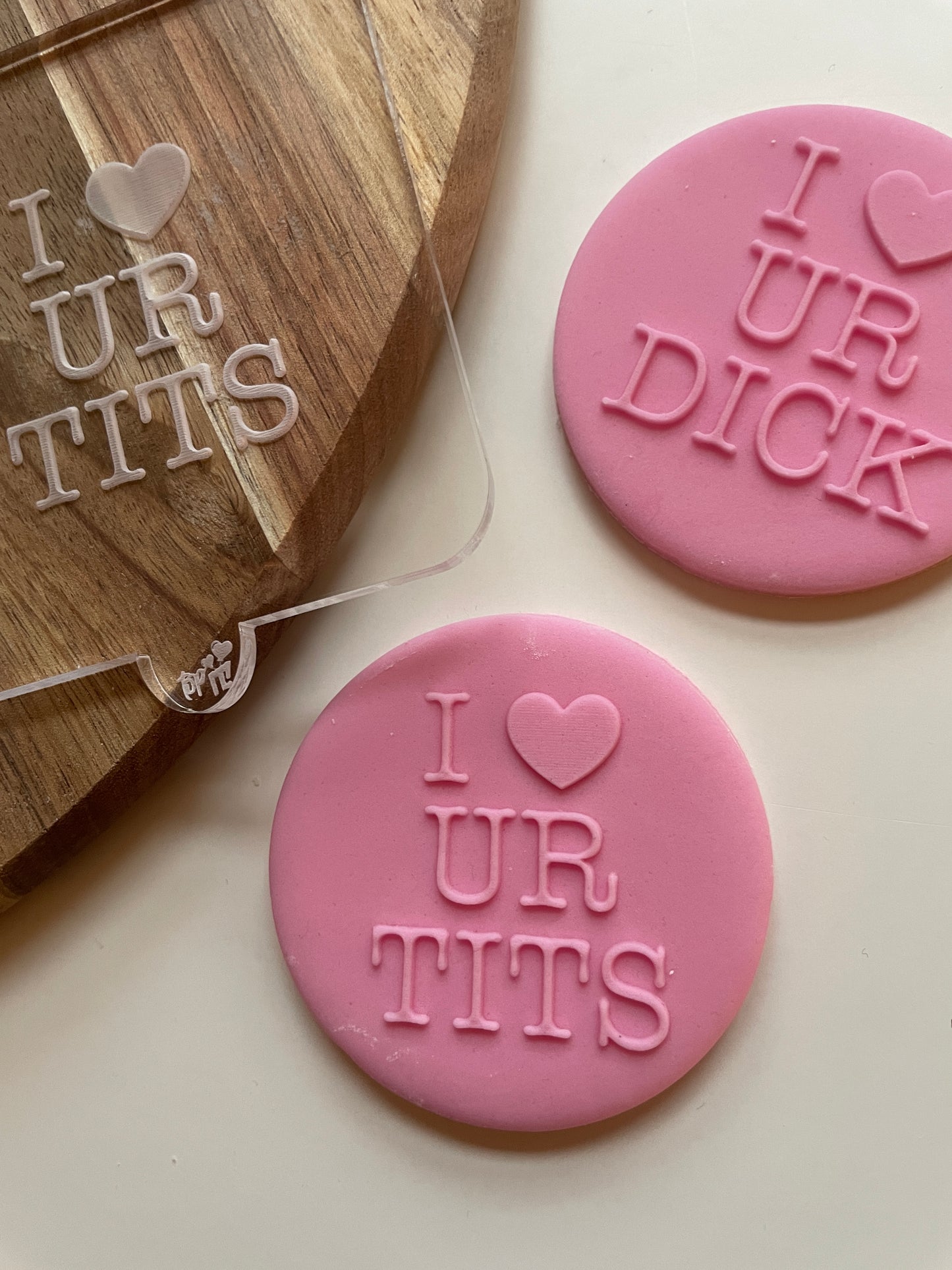 I Love UR Tits  | Embosser / Debosser