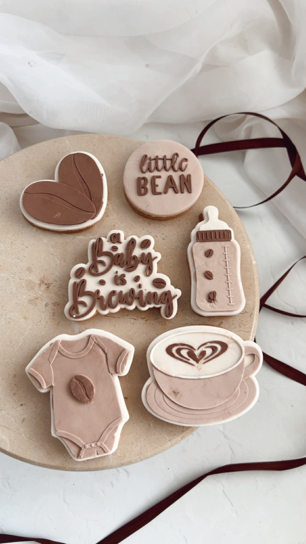 A Baby Is Brewing | Embosser / Debosser and cutter set.