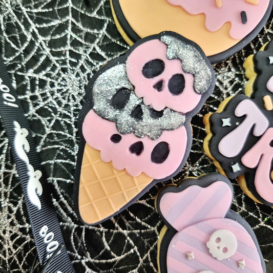 Ice Scream Halloween  | Embosser / Debosser And Cutter Set