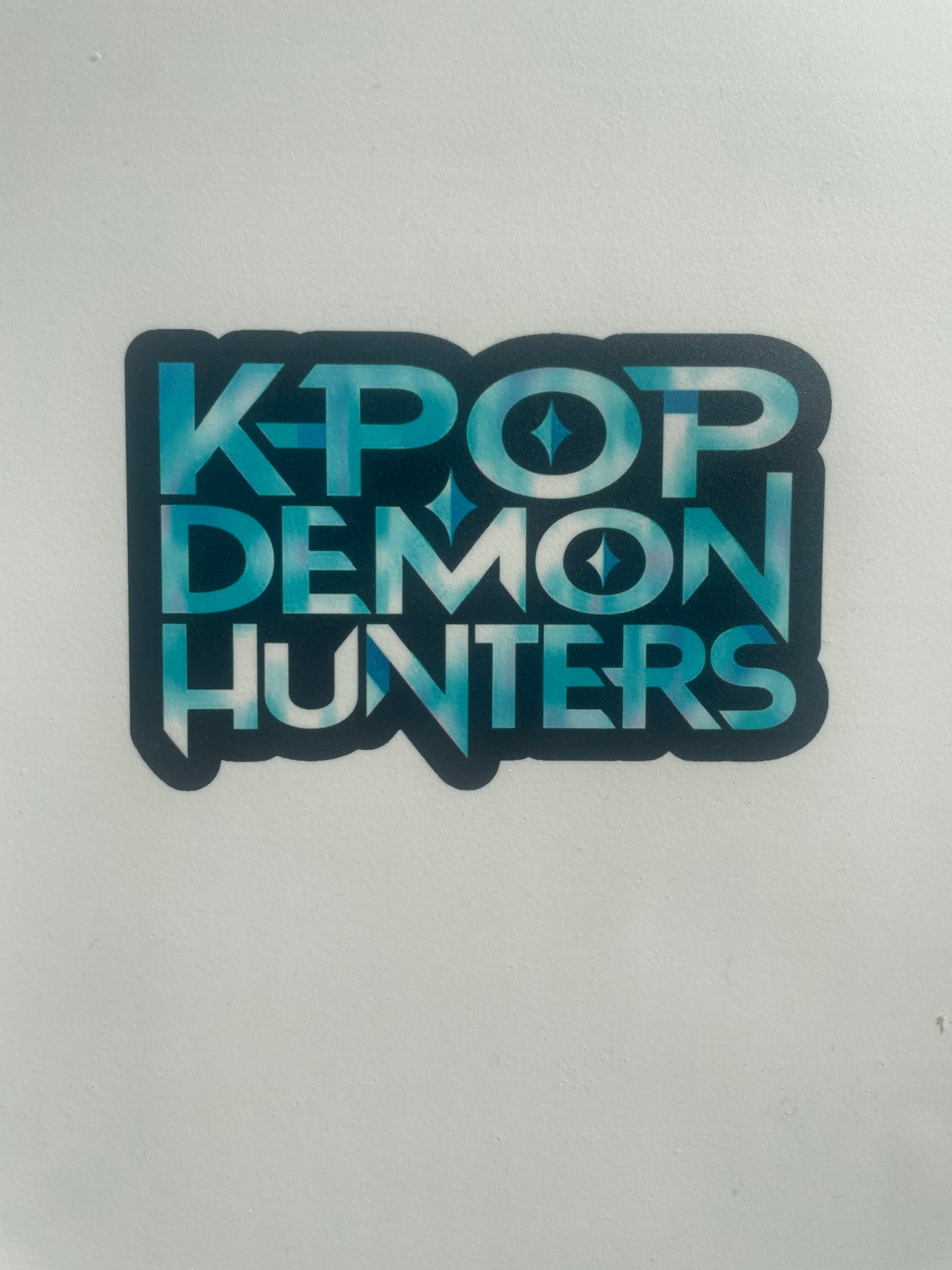 Kpop Demon Hunter Logo | Edible Icing Print