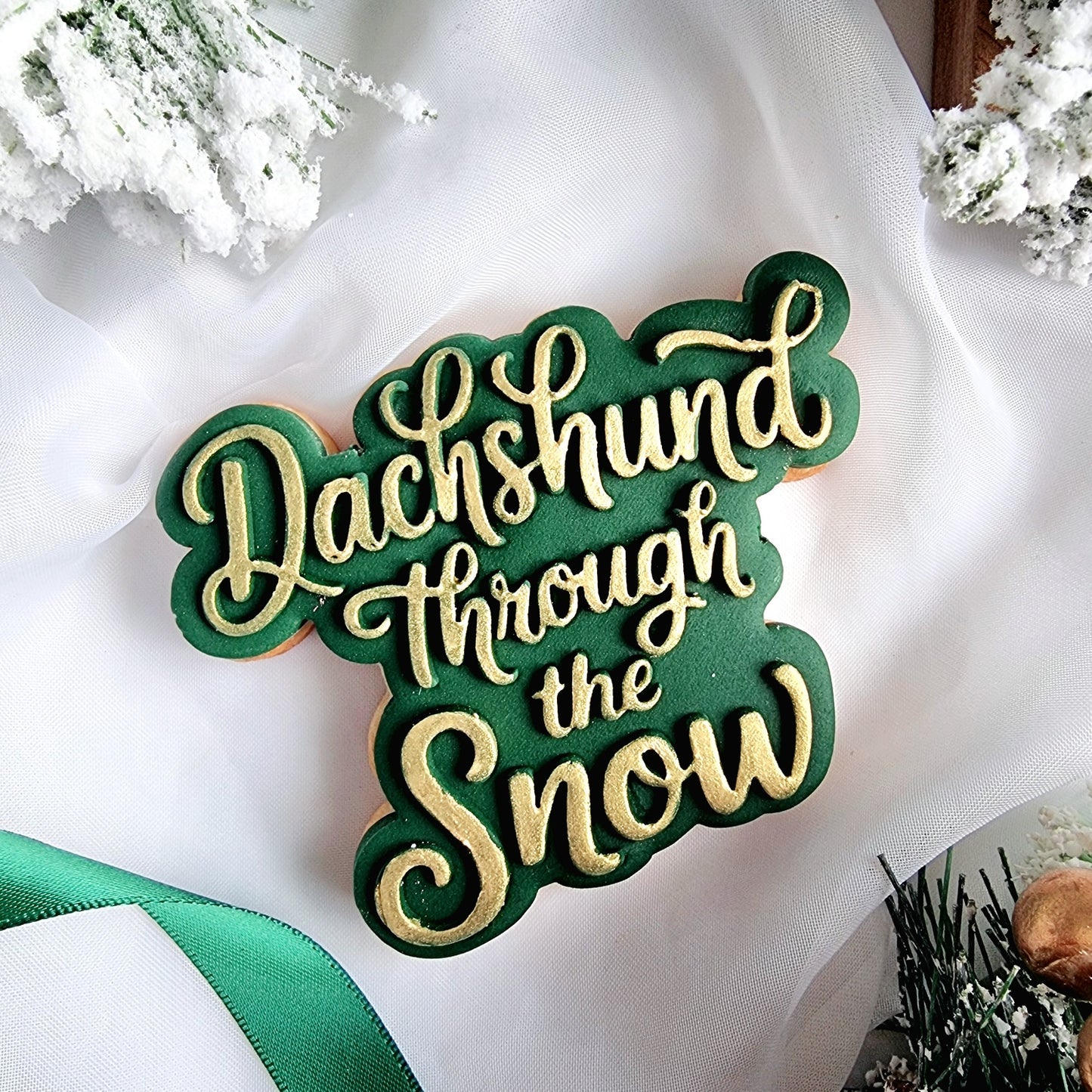 Dachshund Through The Snow  | Embosser / Debosser And Cutter Set (Copy)