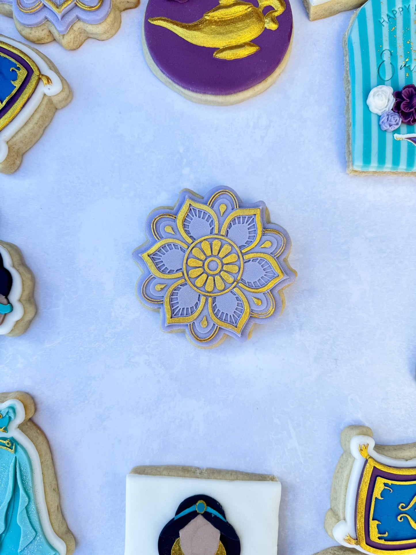 Mandala Flower. Embosser / Debosser And Cutter Set
