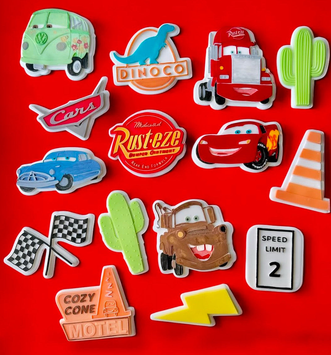 Lightning  Mcqueen Cars Theme | Debosser / Embosser And Cutter Set
