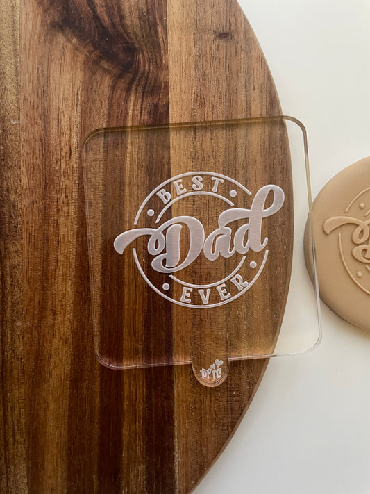 Best Dad Ever | Embosser / Debosser.