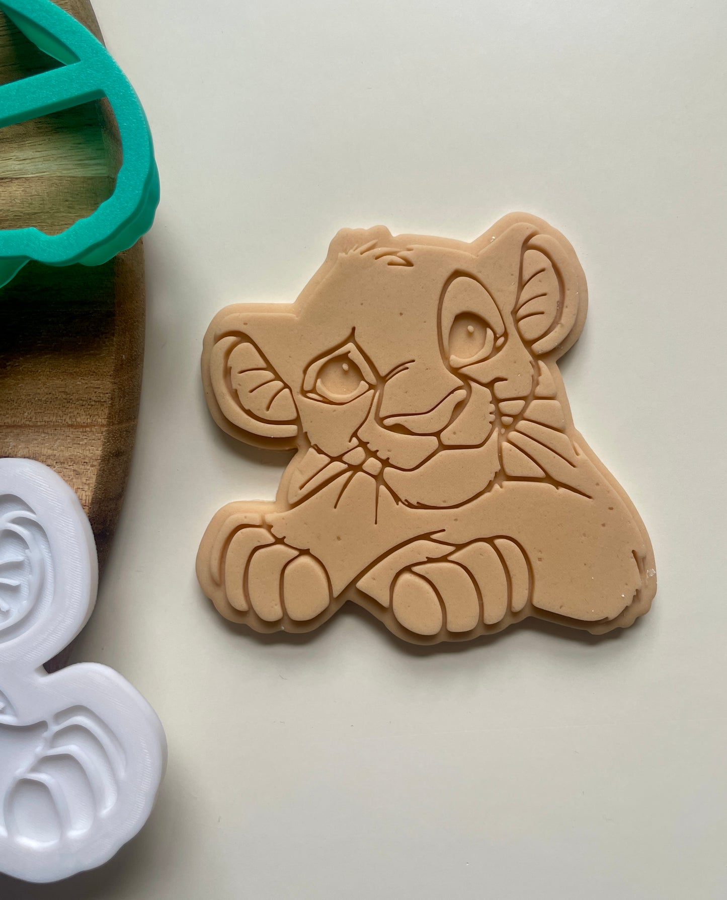 Cute Lion Cub | Stamp And Cutter Set