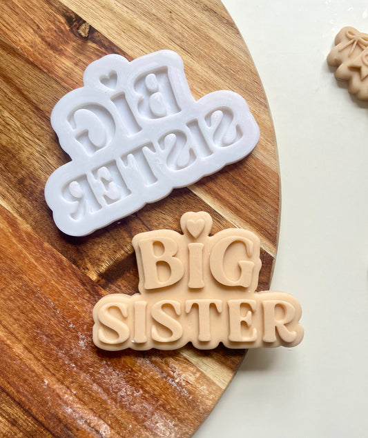 Big Sister With Heart | Embosser / Debosser and Cutter Set