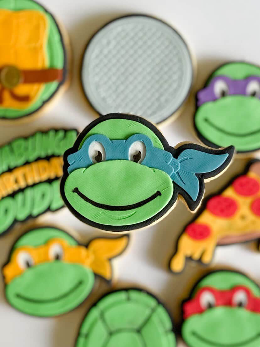 Ninja Turtle Head | Embosser / Debosser And Cutter Set