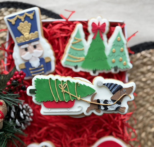 Dachshund Through The Snow | Embosser / Debosser And Cutter Set