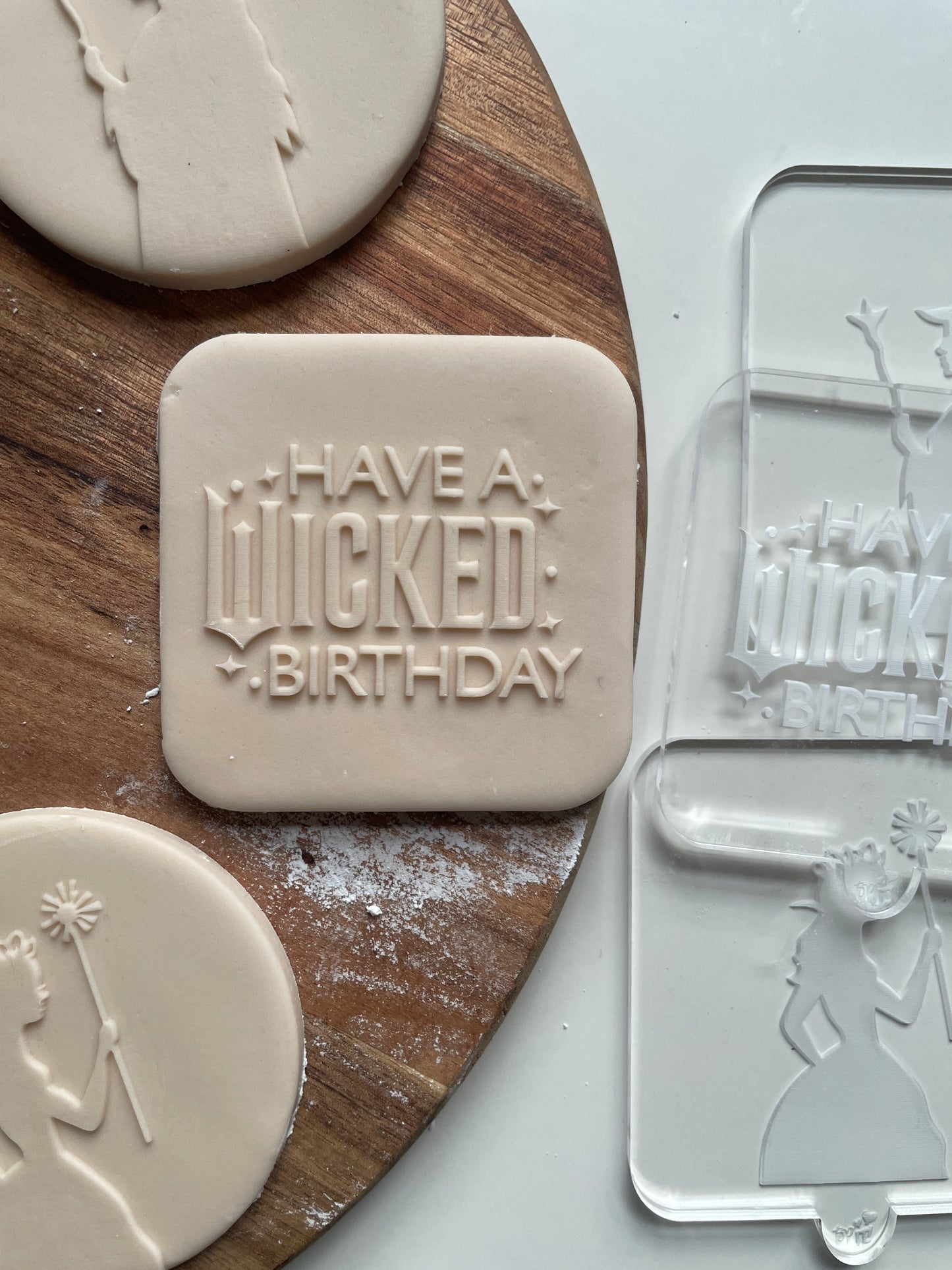 Have A Wicked Birthday | Embosser / Debosser. Acrylic Embosser