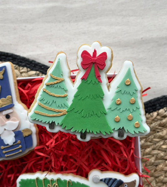 Christmas Tree Trio | Embosser / Debosser And Cutter Set