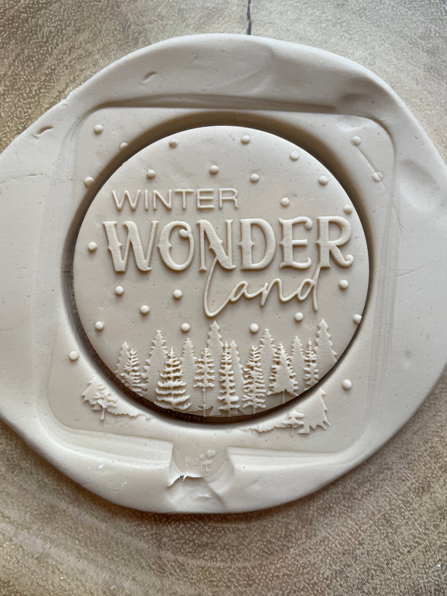 Winter Wonderland | Acrylic Debosser / Embosser.