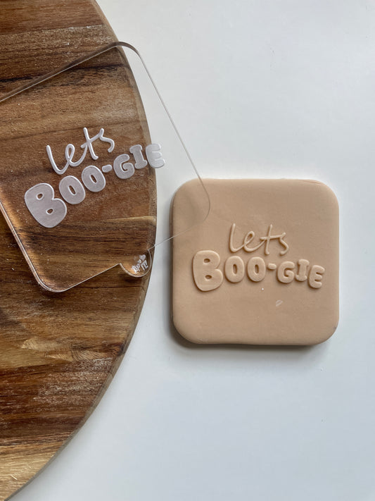 Let’s Boogie | Acrylic Debosser.