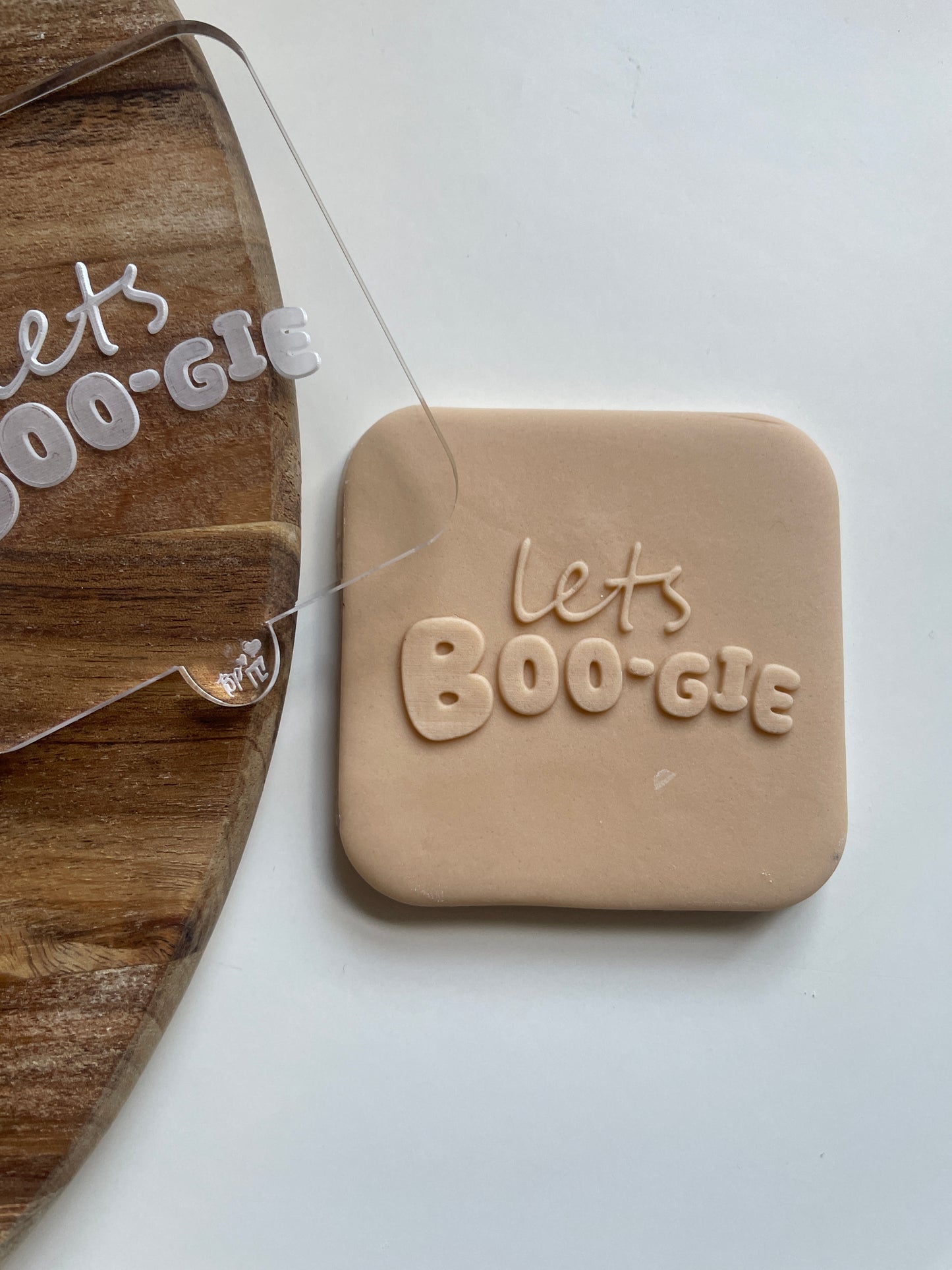 Let’s Boogie | Acrylic Debosser.