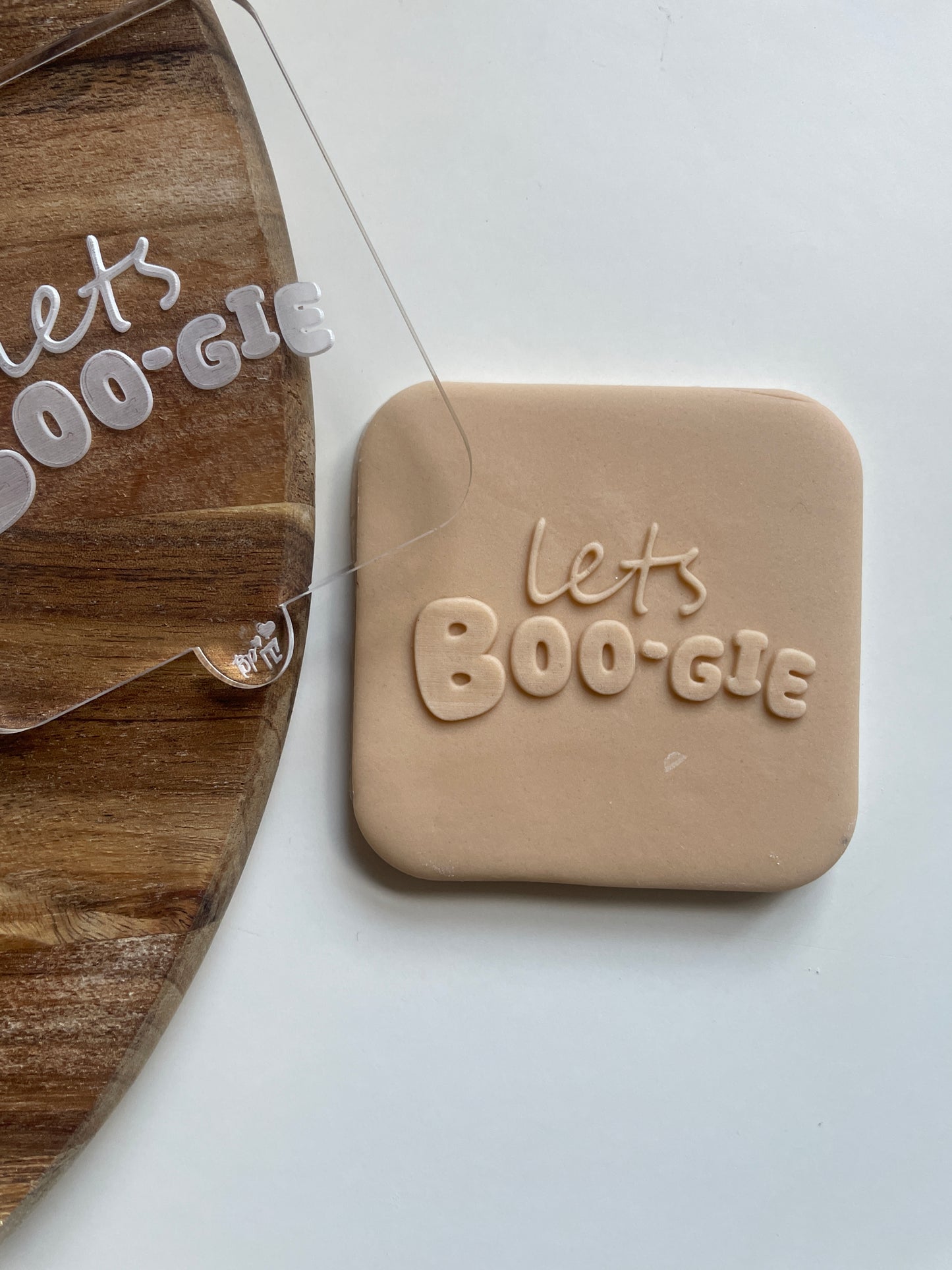 Let’s Boogie | Acrylic Debosser.