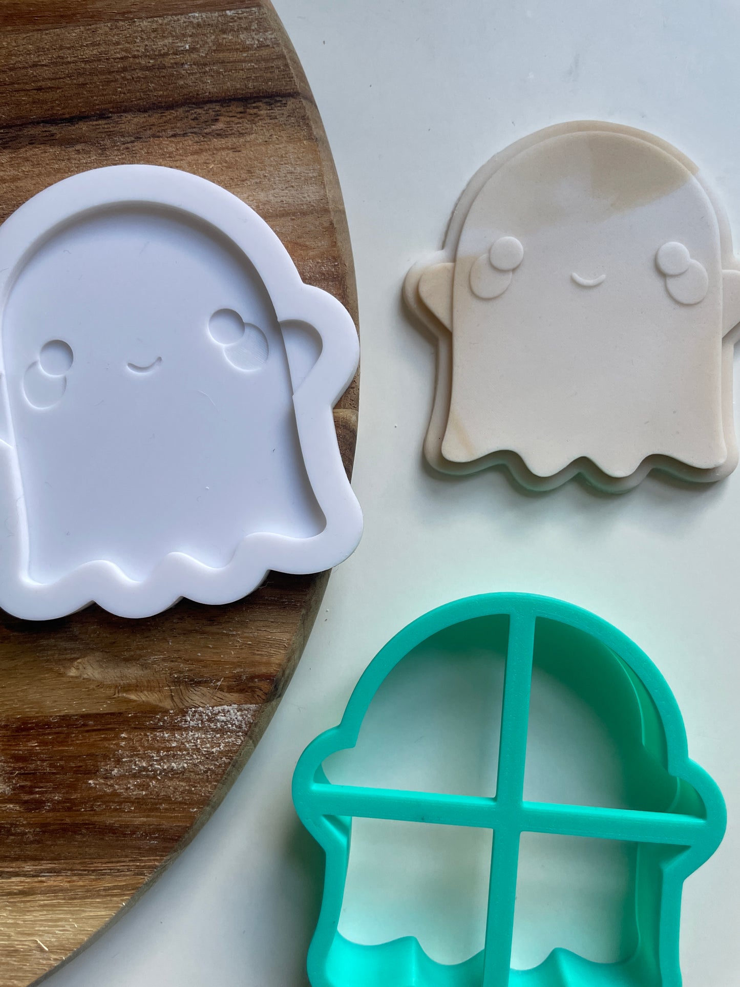 Cute Ghost | Debosser And Cutter Set.