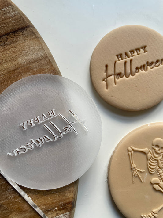 Happy Halloween | Acrylic Stamp.