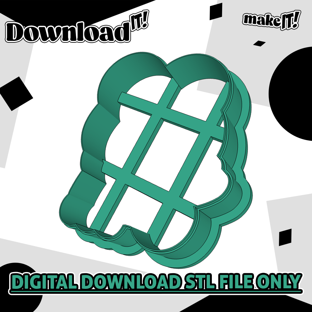 Cute Frog Keroke   | Embosser And Cutter STL File