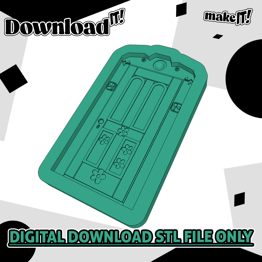 Monster Inc Door | Embosser And Cutter STL File
