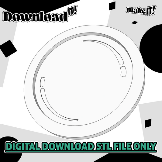 Large Bubble | Embosser And Cutter STL File