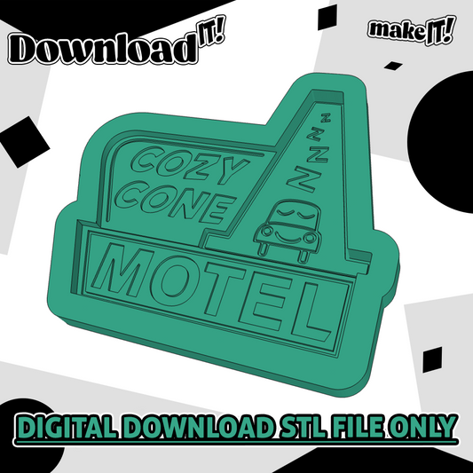 Cozy Cone | Embosser And Cutter STL File