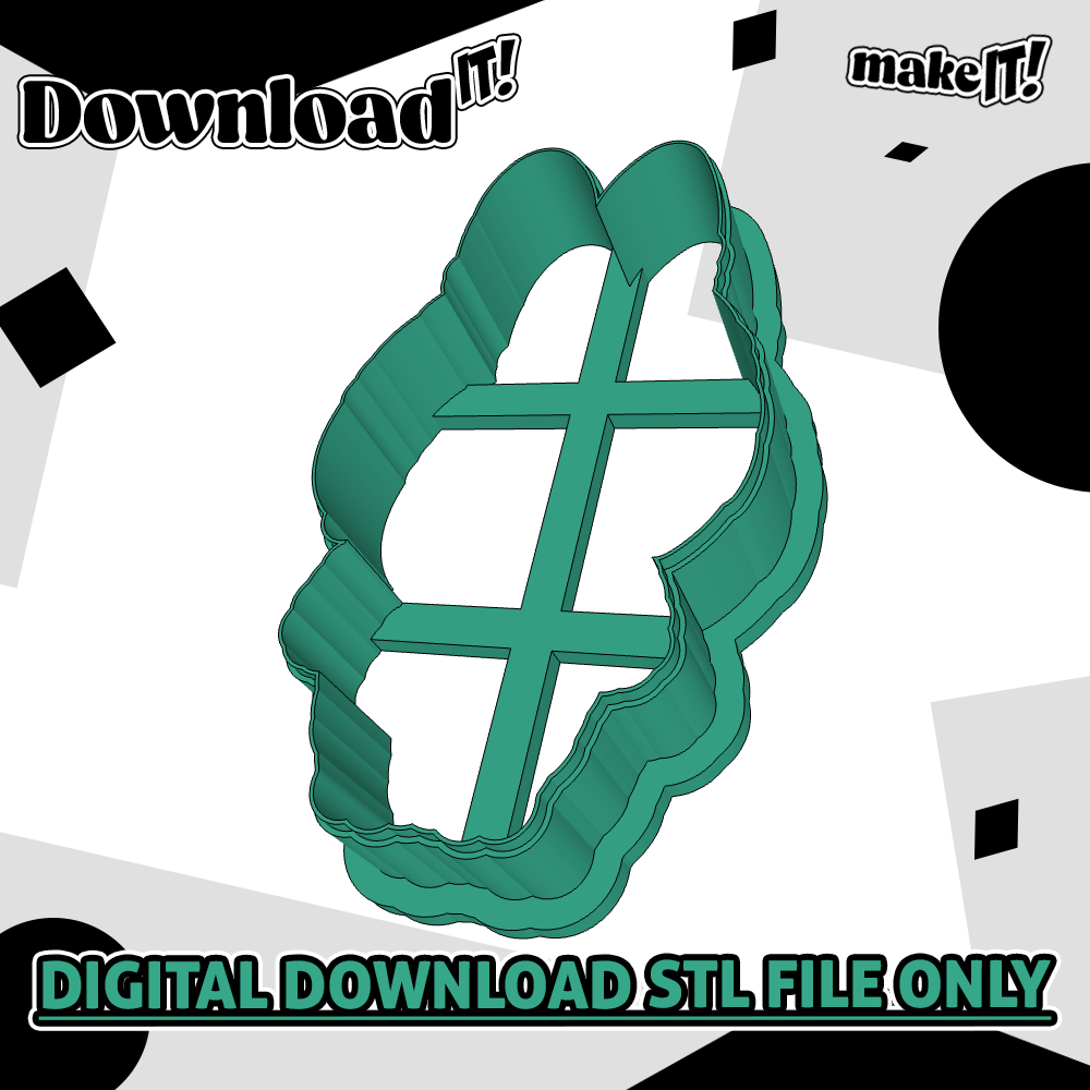 Labubu Standing x 3 | Embosser And Cutter STL File