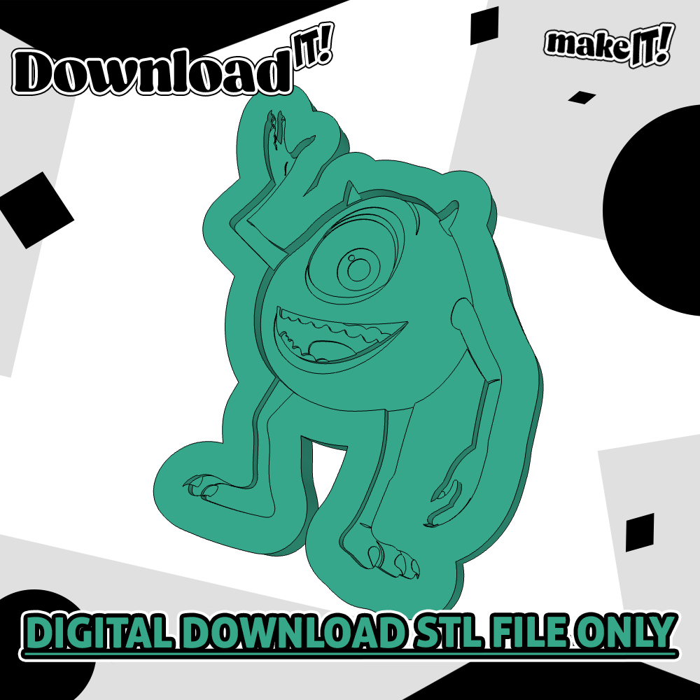 Mike | Embosser And Cutter STL File