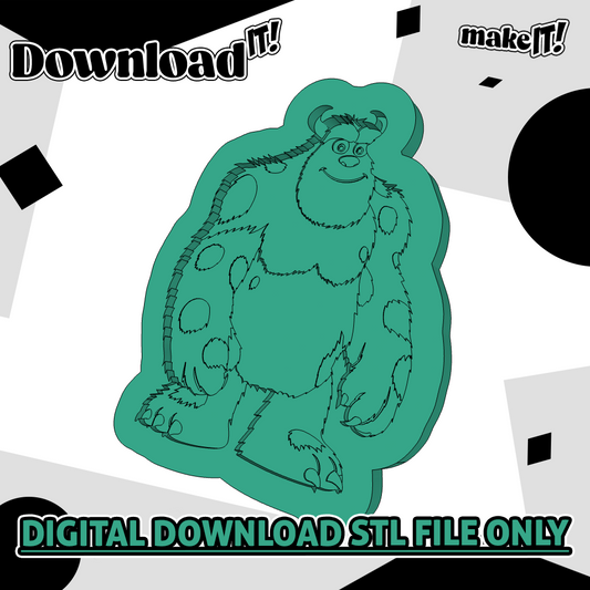Sully | Embosser And Cutter STL File