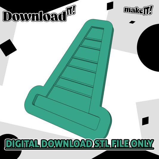 Traffic Cone | Embosser And Cutter STL File