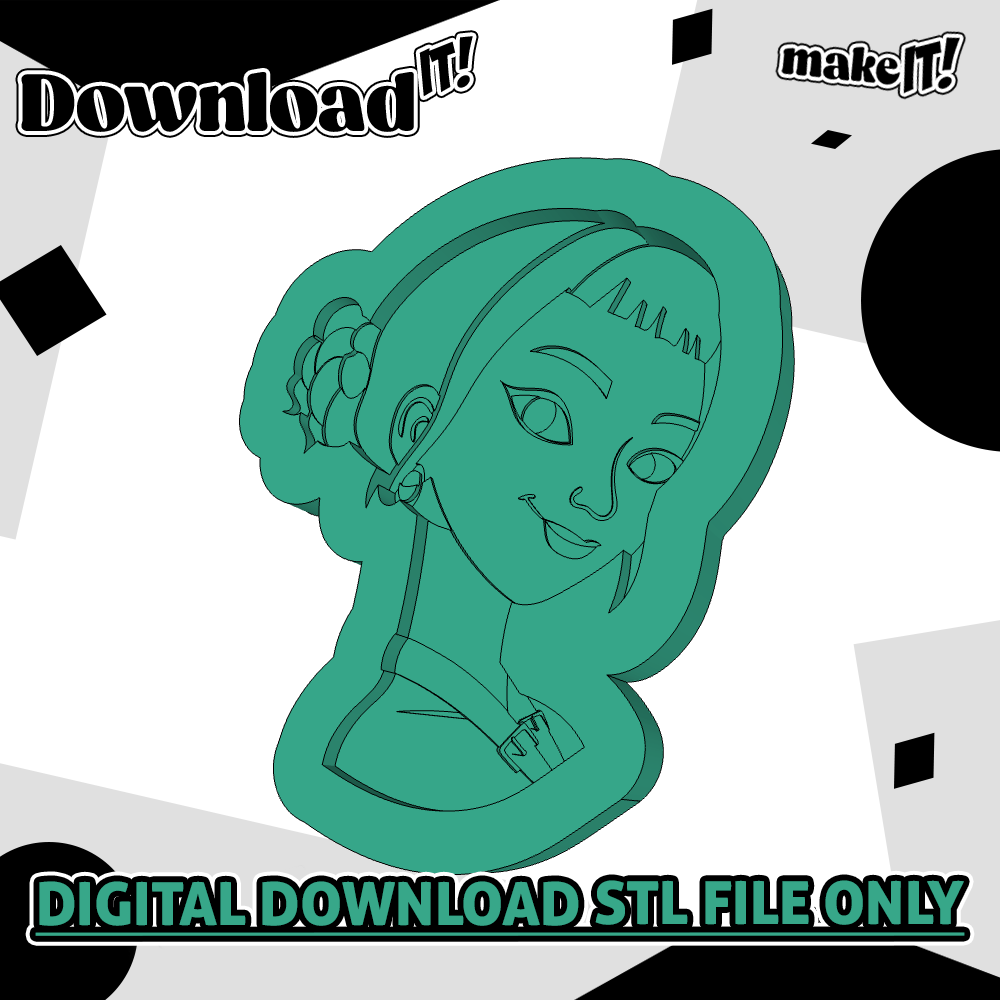 Zoey Kpop | Embosser And Cutter STL File