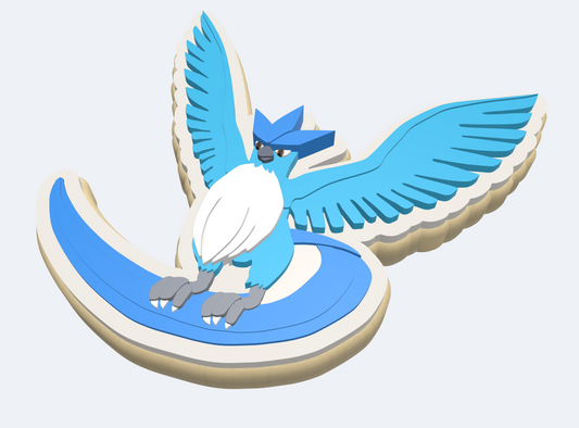Articuno | Embosser And Cutter STL File