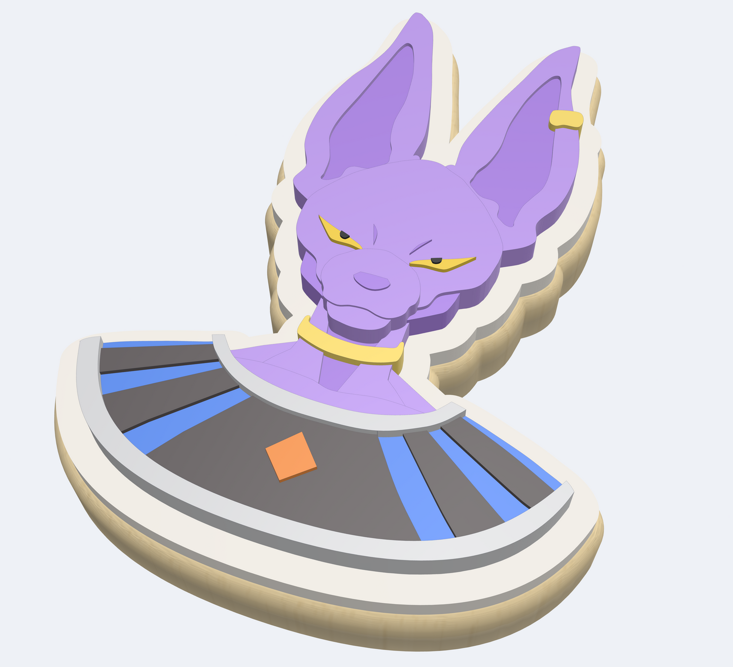 Beerus | Embosser And Cutter STL File