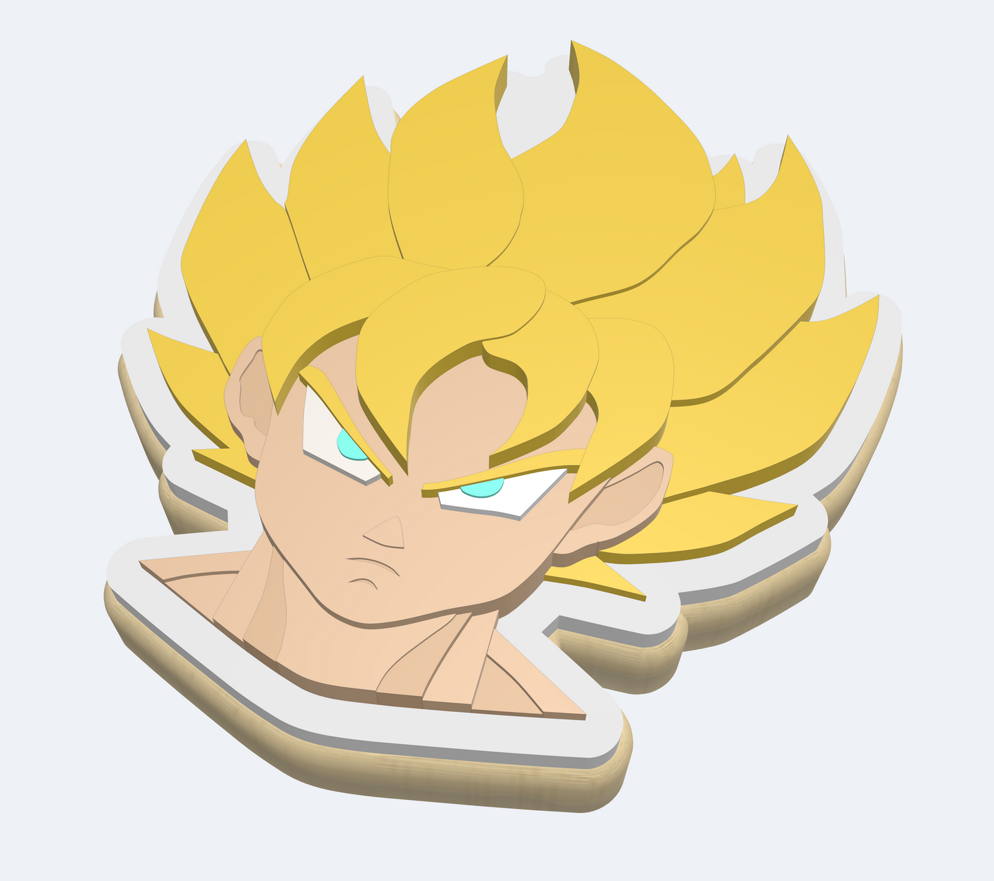 Goku | Embosser And Cutter STL File
