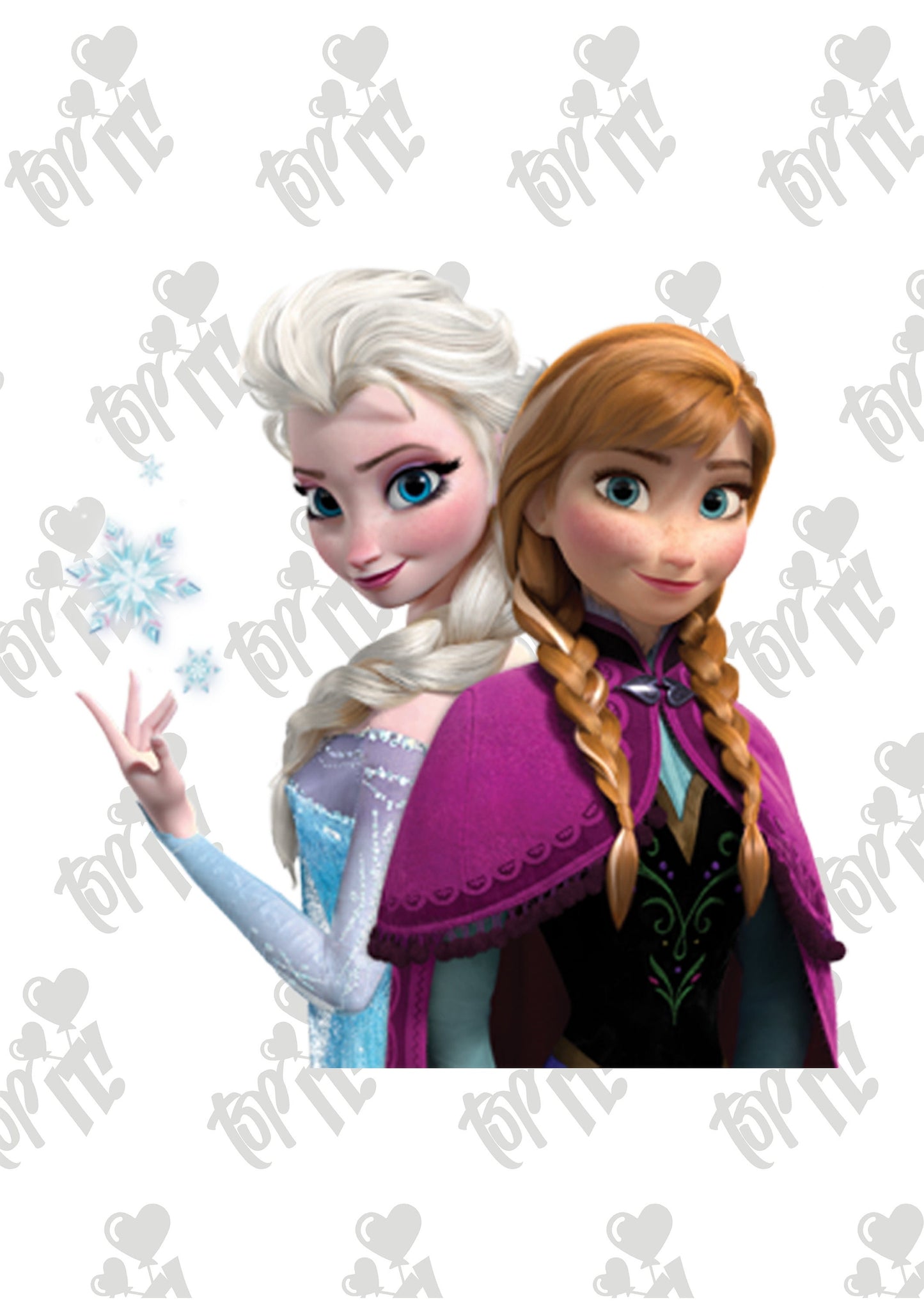Frozen edible icing. Cakes and cupcakes.
