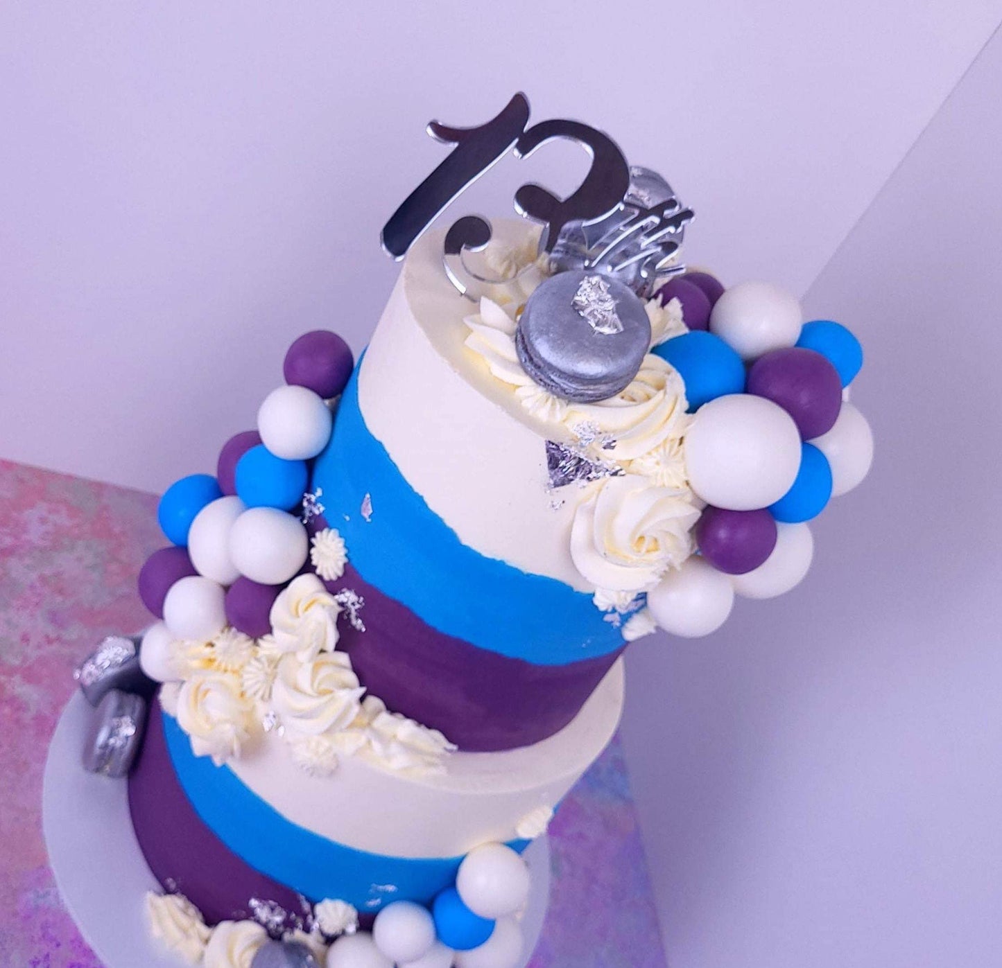 Acrylic number cake topper. Any age. Birthday acrylic number topper