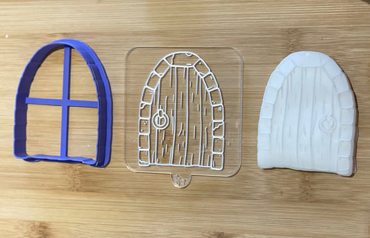 Cute Fairy Door | Debosser / Embosser And Cutter Set