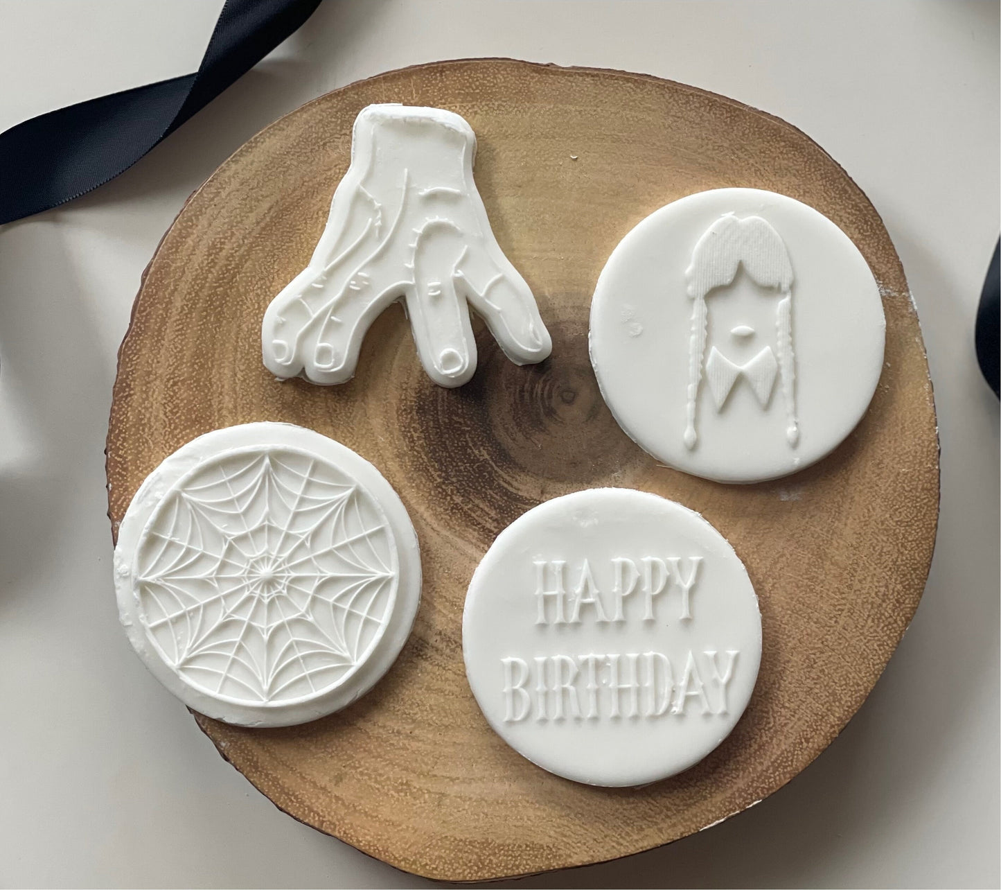 Wednesday Debossers. Happy Birthday Debosser.