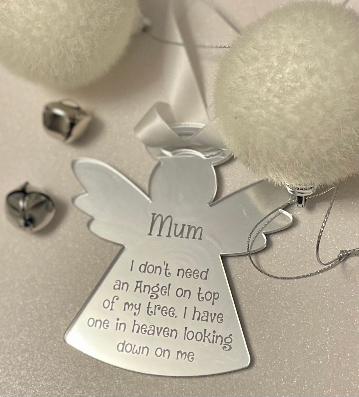 Angel Memorial Christmas decoration.