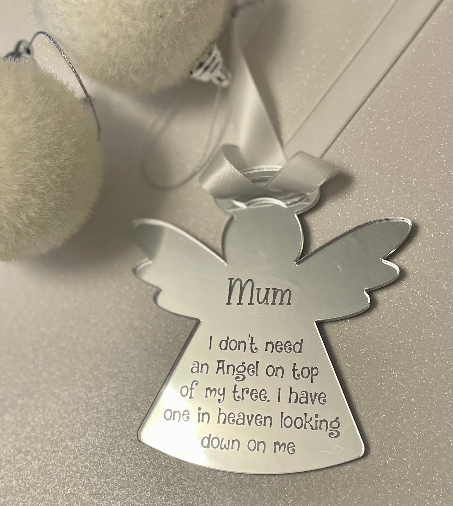 Angel Memorial Christmas decoration.