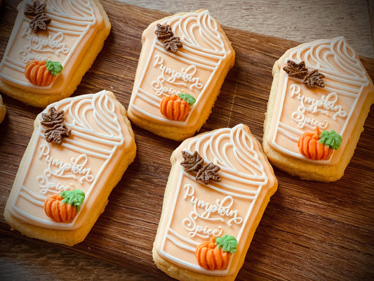 Pumkin Spice Cup | Debosser / Embosser And Cutter Set