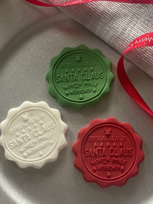 Santa Mail Stamp | Debosser / Embosser And Cutter Set